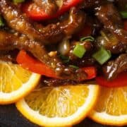 Chinese Beef Stir-Fry Recipe with Orange
