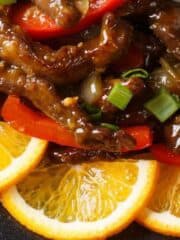 Chinese Beef Stir-Fry Recipe with Orange