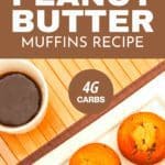 Keto Chocolate and Peanut Butter Muffins