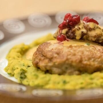 Keto Beef Patties with Creamy Mustard Sauce