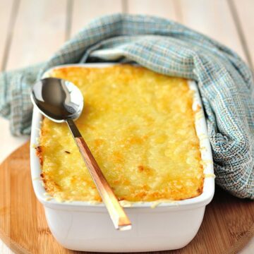 Easy Cheesy Keto Pork Casserole