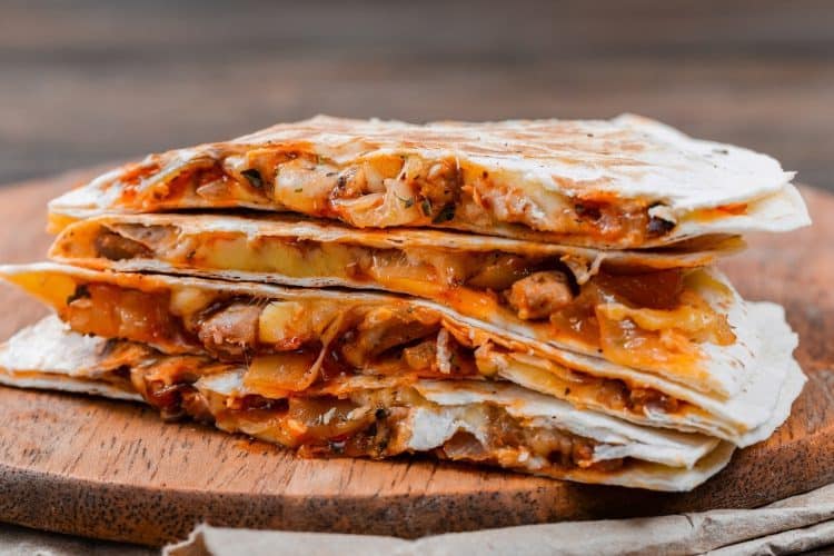 Keto Chicken Quesadilla