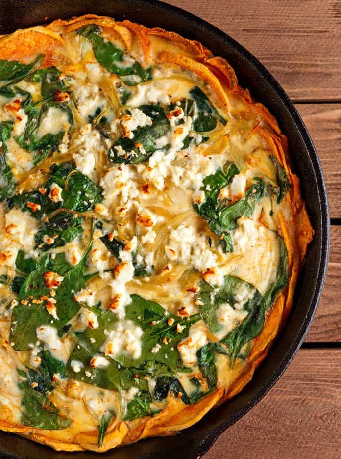 Keto Greek Frittata