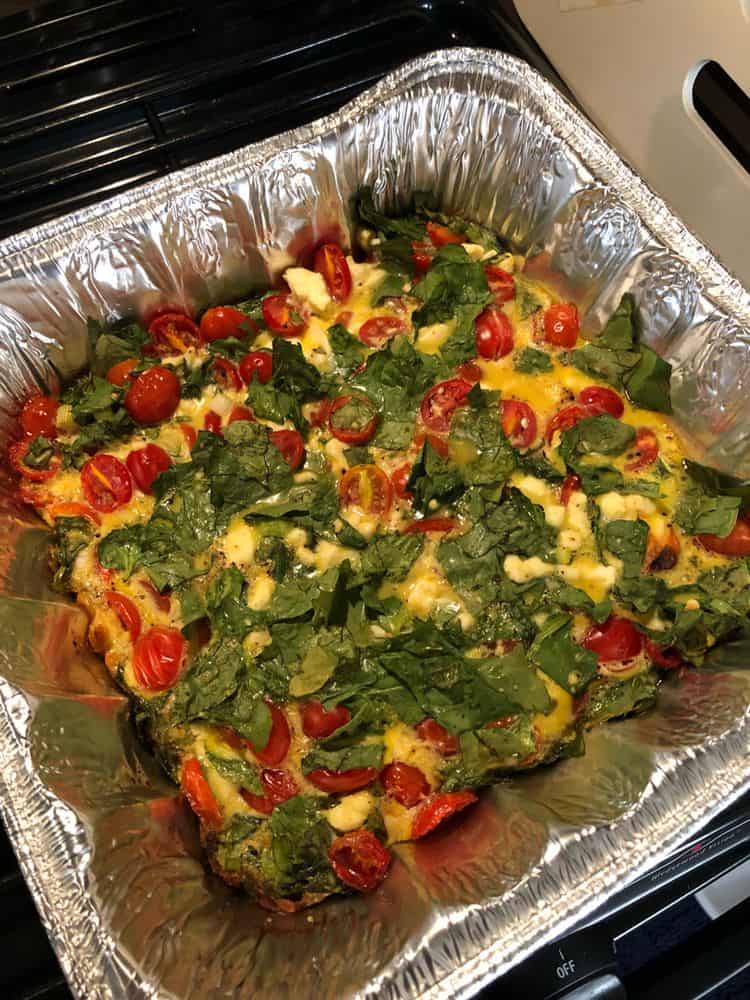 Keto Greek Frittata Recipe