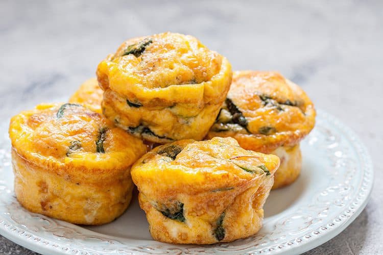 Keto Mini Crustless Quiches