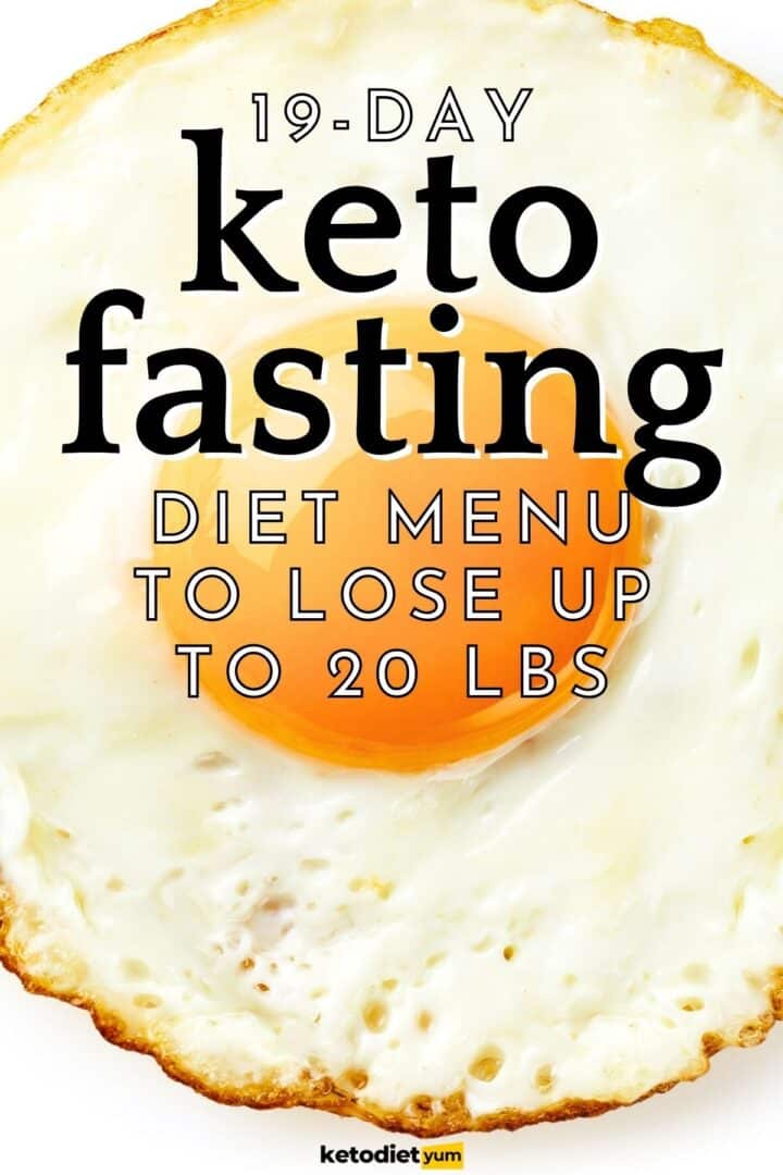 19-Day Keto Diet Plan for Beginners with Intermittent Fasting