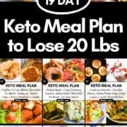 19-Day Keto Meal Plan