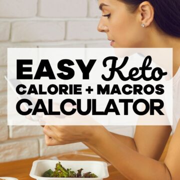 Easy Keto Calorie and Macros Calculator