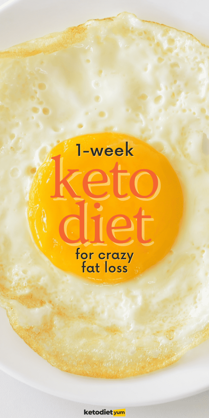 Keto Diet Menu to Lose 10 Pounds (1-Week Keto Diet Plan)