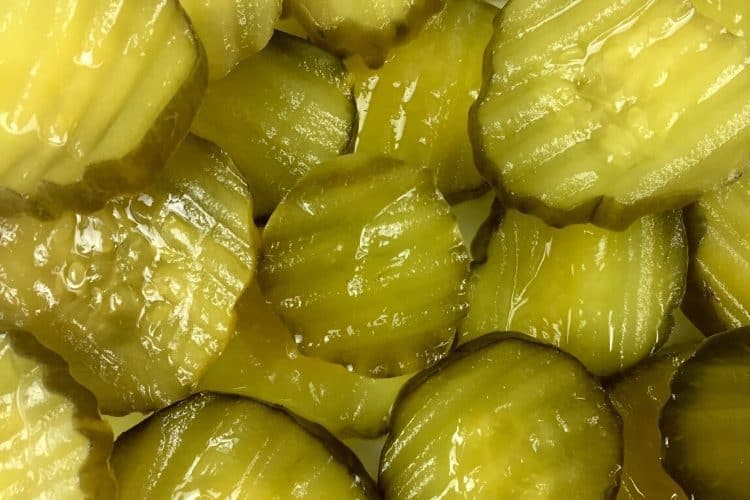 Wrapped Dill Pickles