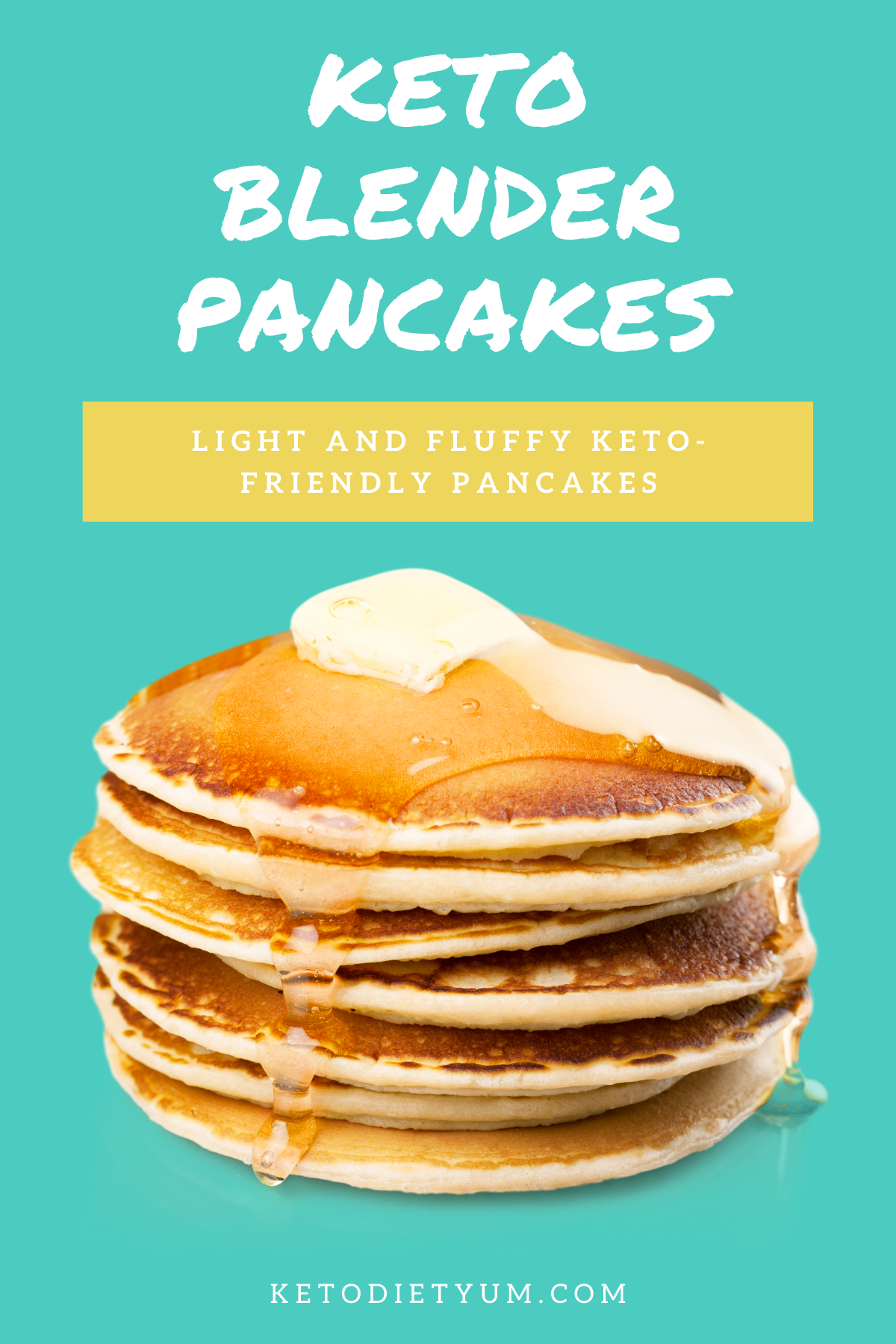 These light and fluffy keto-friendly pancakes are a lot easier to make than you might think. A great low-carb option if you're craving pancakes, give them a go! #ketodiet #ketorecipes #lowcarbrecipes