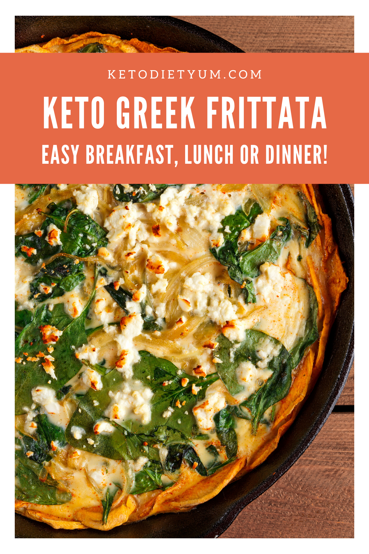 Keto Greek Frittata Recipe