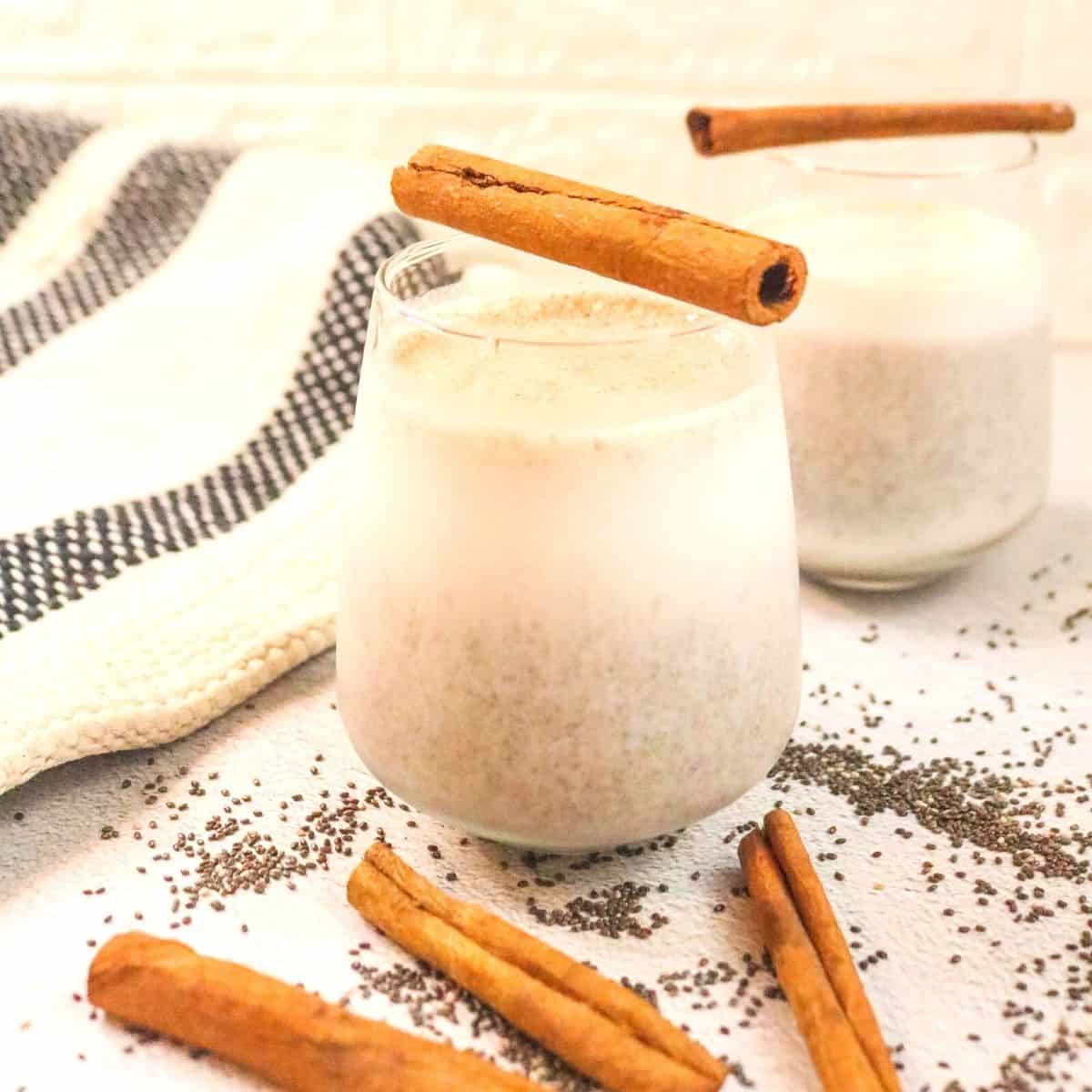 Creamy cinnamon low carb smoothie recipe