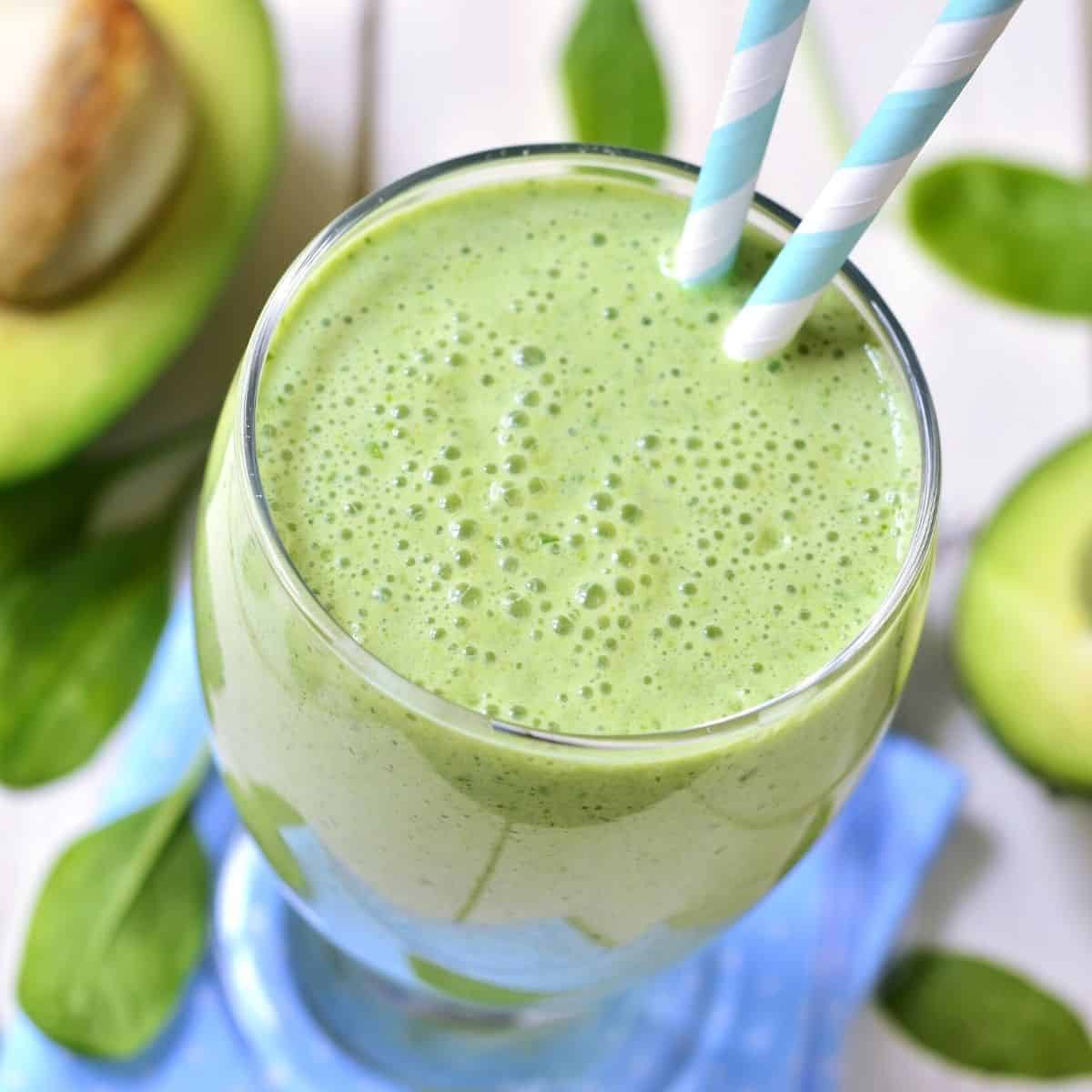 Keto green smoothie