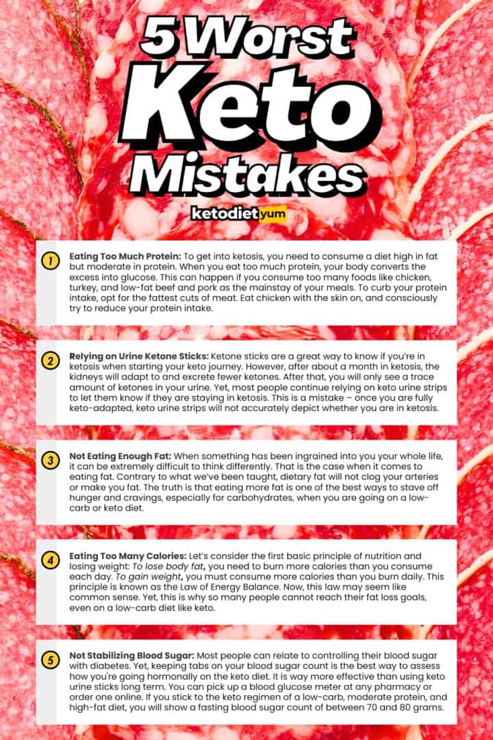 5 common keto mistakes