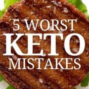 Here are the 5 most common keto mistakes people make when starting a low-carb or keto diet and how to avoid them.