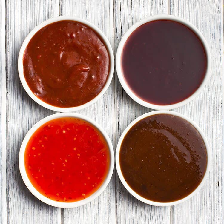 Different types of barbeque sauce can be keto condiments