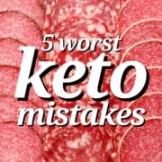 common keto mistakes for weight loss