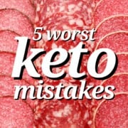 common keto mistakes for weight loss
