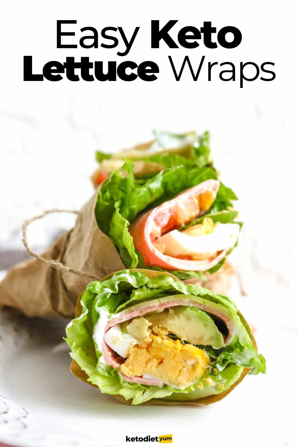 Easy Keto Lettuce Wraps (2.5g Net Carbs) Keto Diet Yum