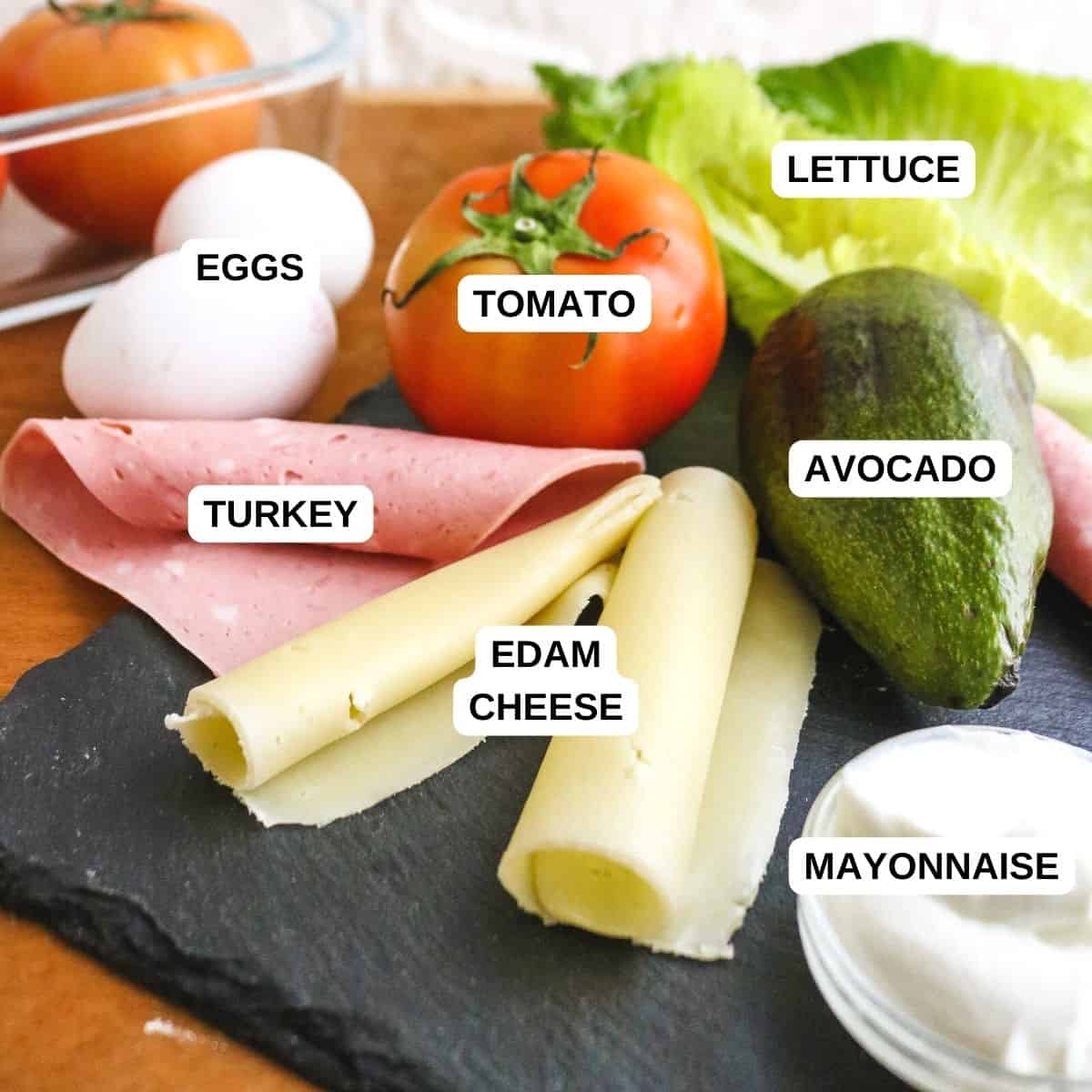 Easy Keto Lettuce Wraps Ingredients