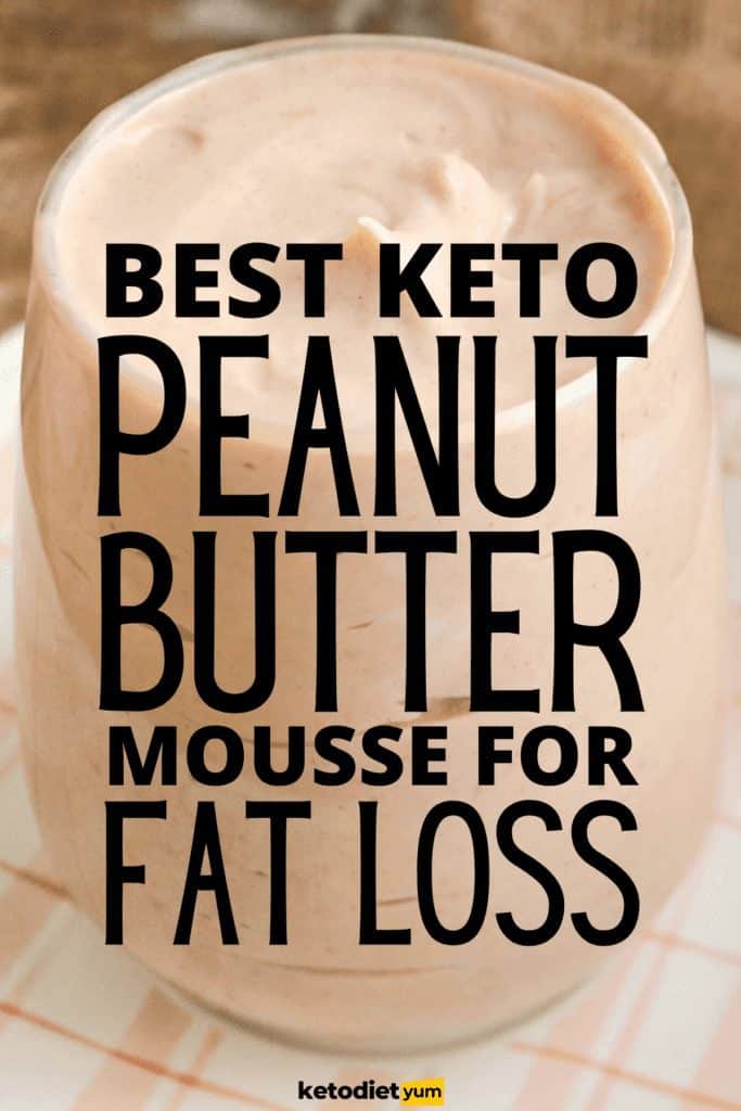 Keto Peanut Butter Mousse