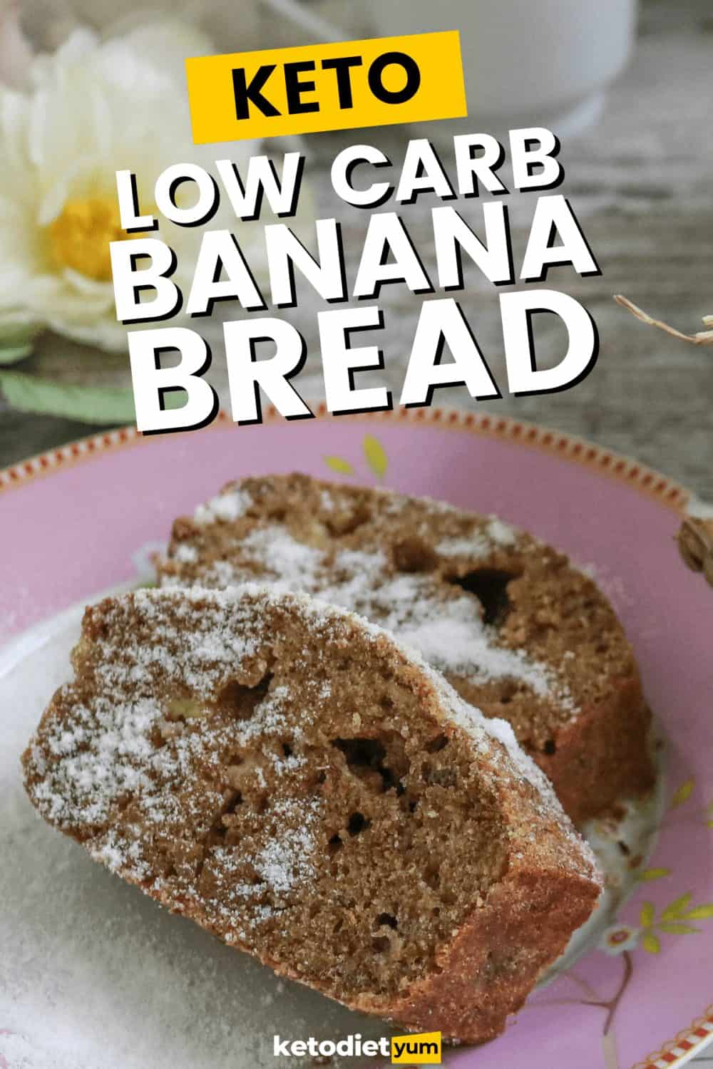 Keto Banana Bread With Almond Flour