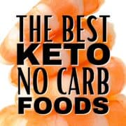 No Carb Foods