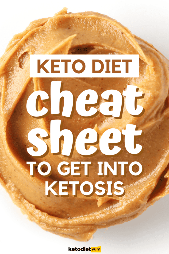 keto diet cheat sheet