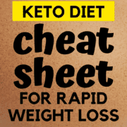 keto diet cheat sheet