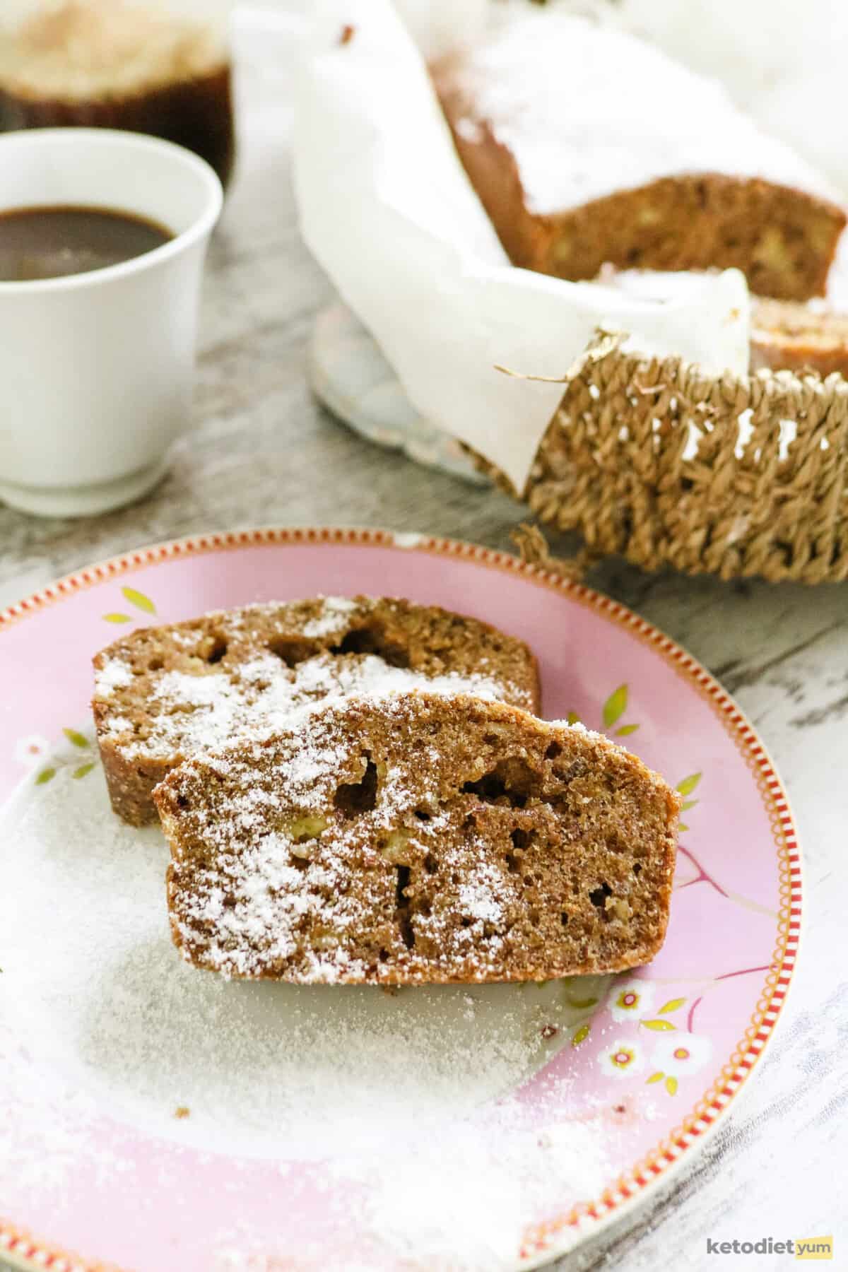 Keto Banana Bread Recipe (Gluten-Free, Low-Carb) - Keto Yum