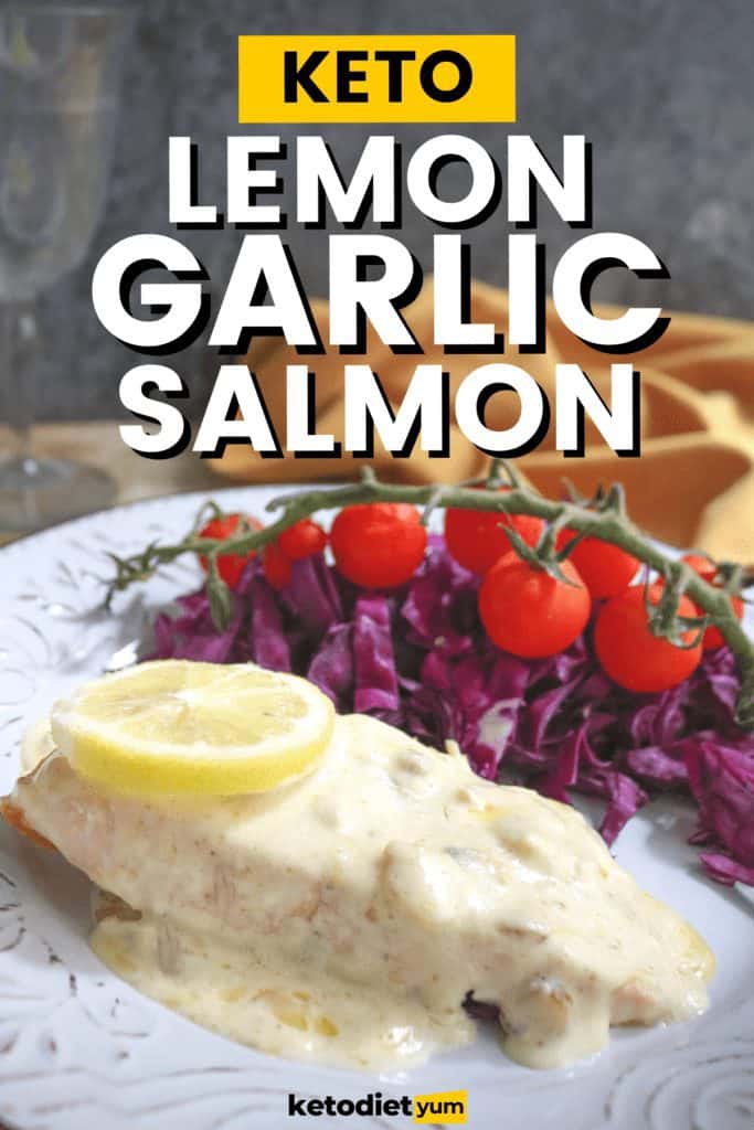 Keto Lemon Garlic Salmon Dinner Recipe