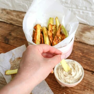 Keto Baked Zucchini Fries (Only 4 Ingredients!)