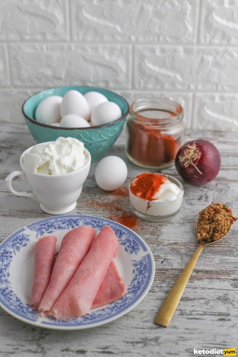 Easy Deviled Keto Egg Salad Easy Deviled Keto Egg Salad