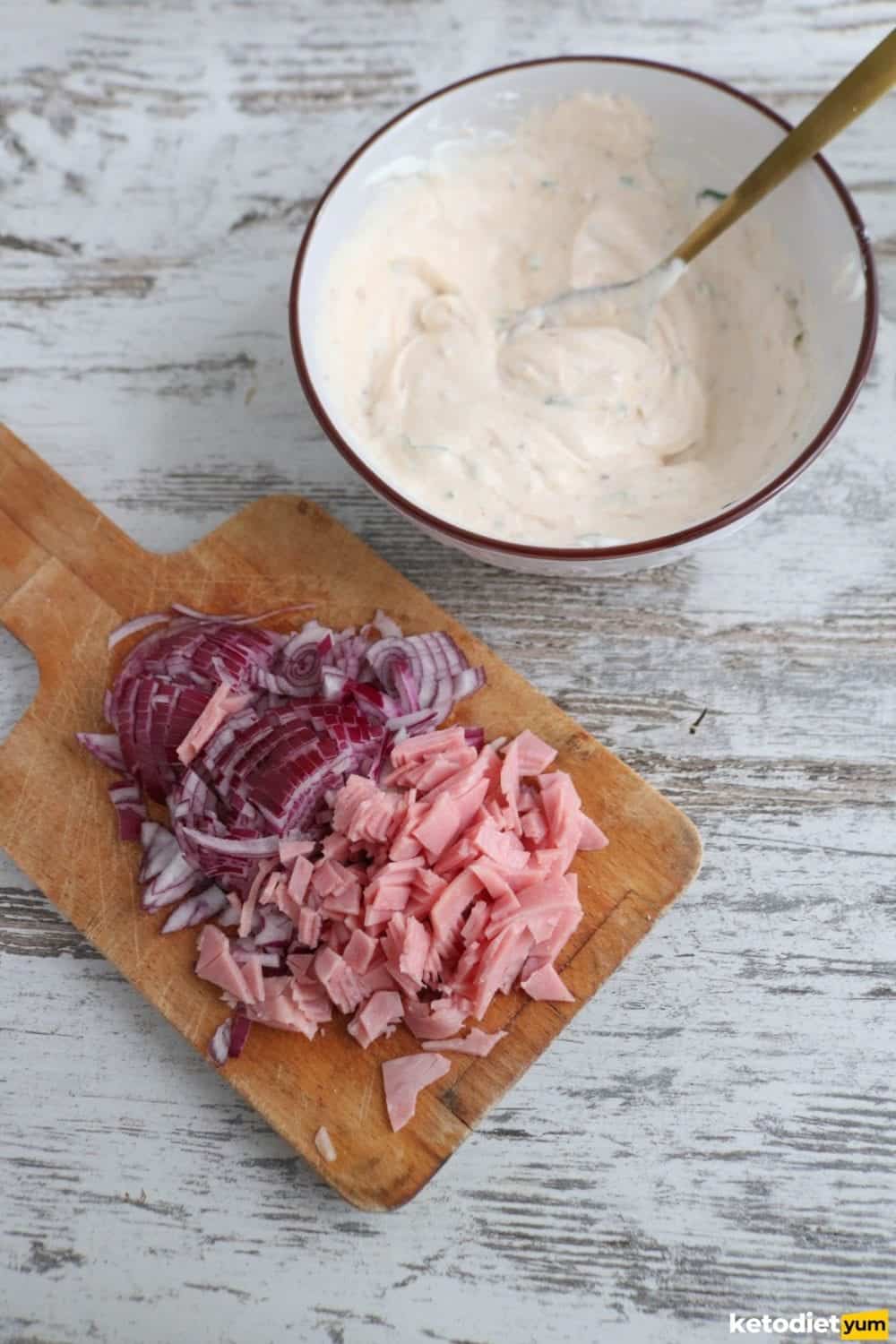Easy Deviled Keto Egg Salad Easy Deviled Keto Egg Salad