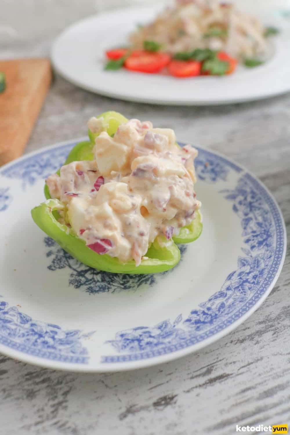 Easy Deviled Keto Egg Salad