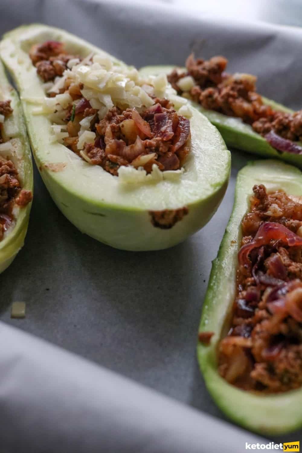 Healthy Keto Zucchini Boats Recipe