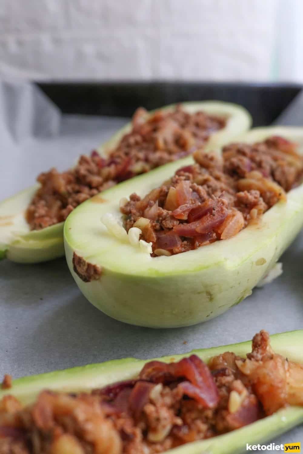 Healthy Keto Zucchini Boats Recipe