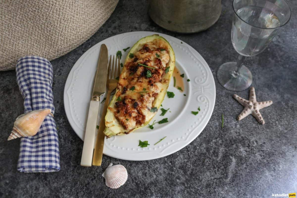 Healthy Keto Zucchini Boats Recipe