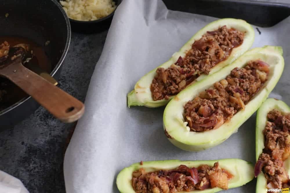 Healthy Keto Zucchini Boats Recipe