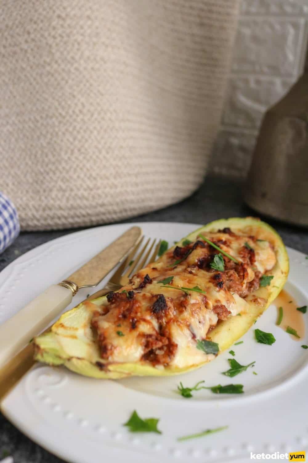 Healthy Keto Zucchini Boats Recipe