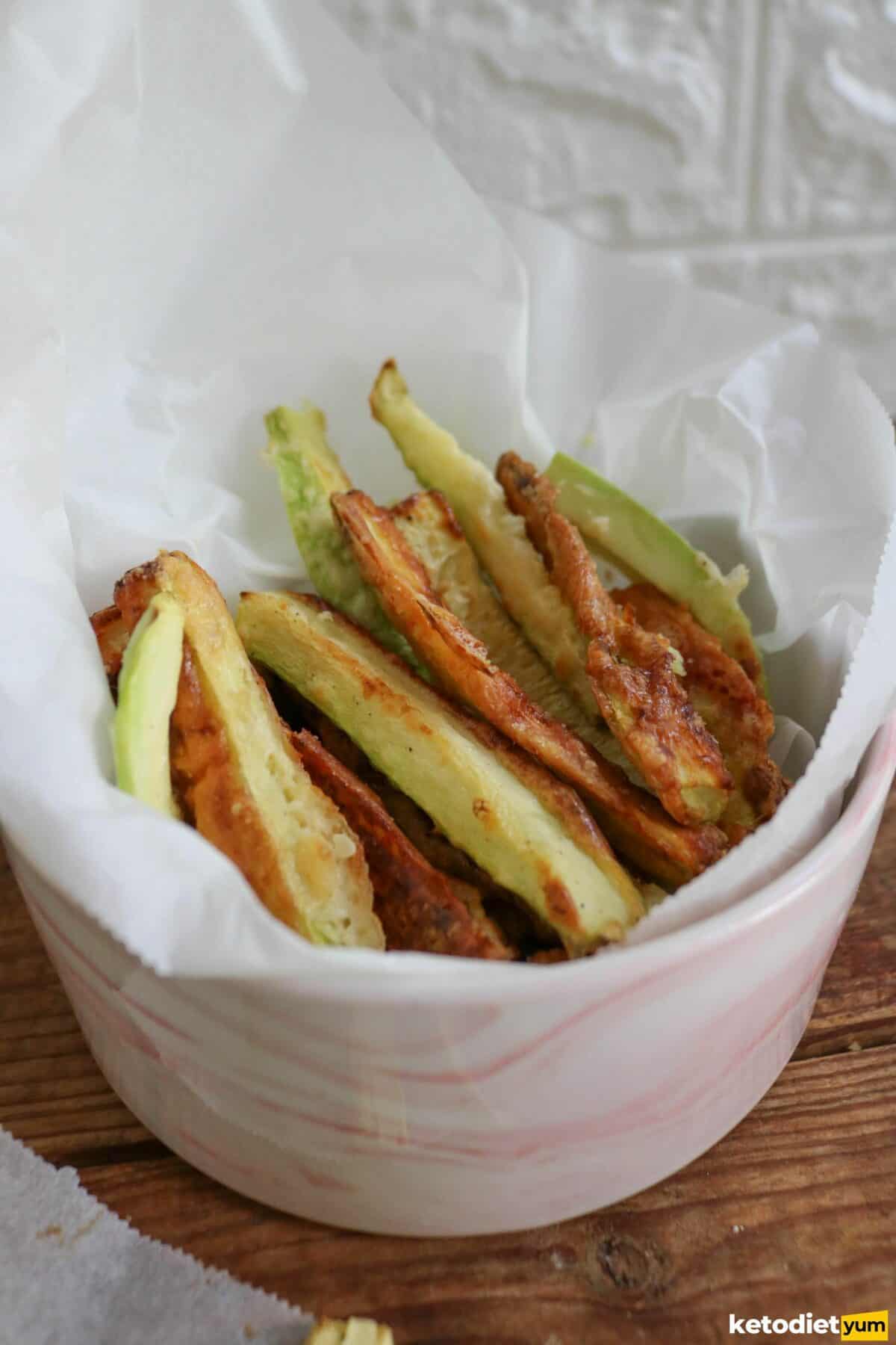 Keto Baked Zucchini Fries (Only 4 Ingredients!)