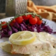 Keto Lemon Garlic Salmon Dinner Recipe