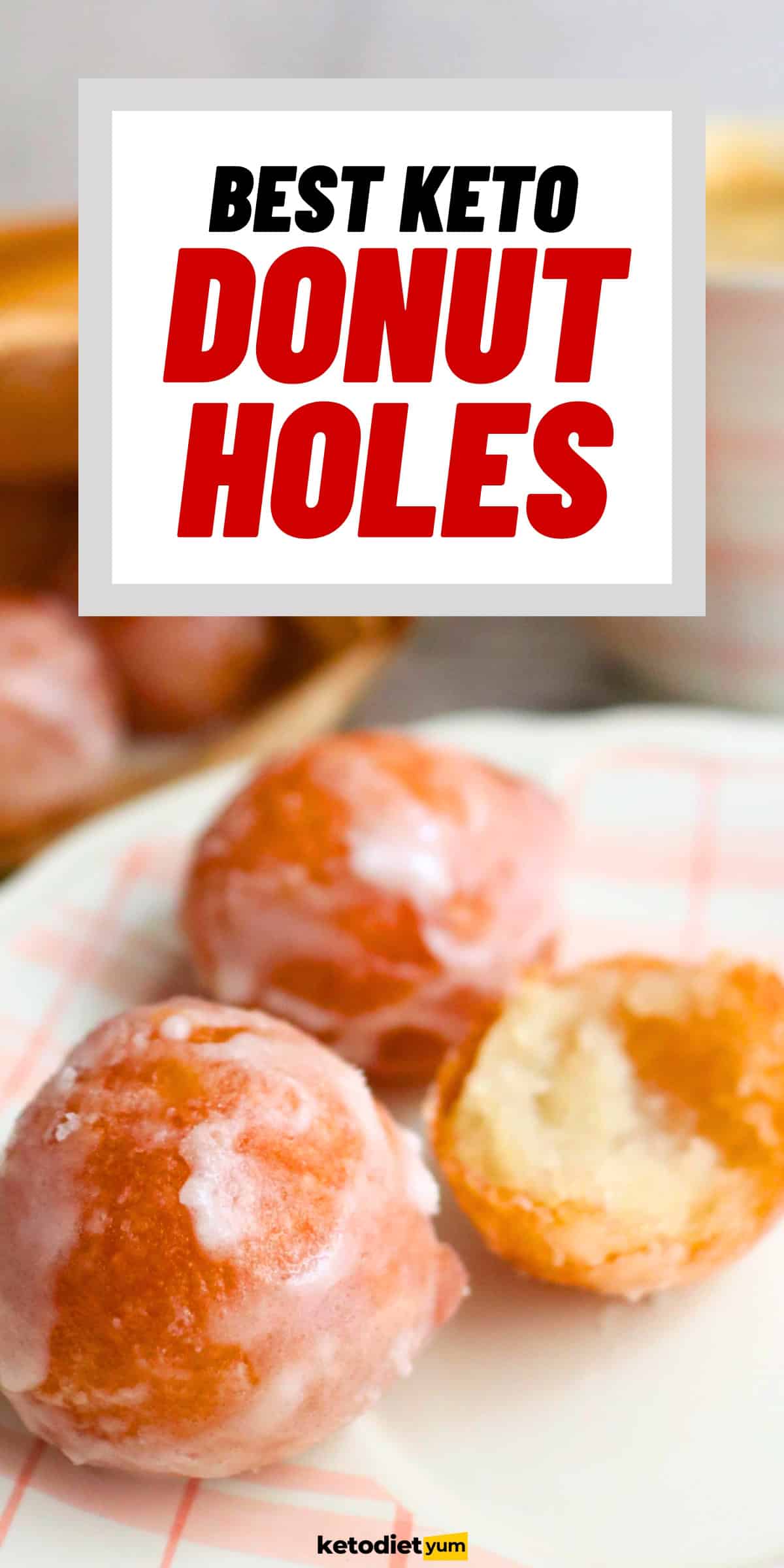 Easy Donut Holes Recipe (Keto Donut Holes)