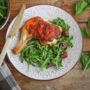 Keto Caprese Chicken