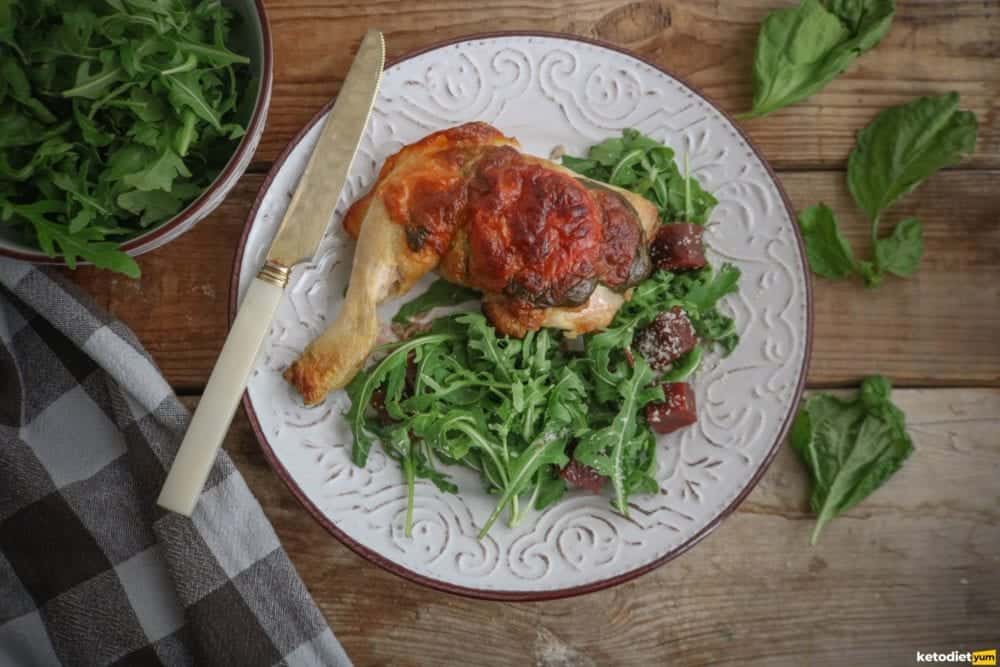 Keto Caprese Chicken - Healthy Dinner Recipe