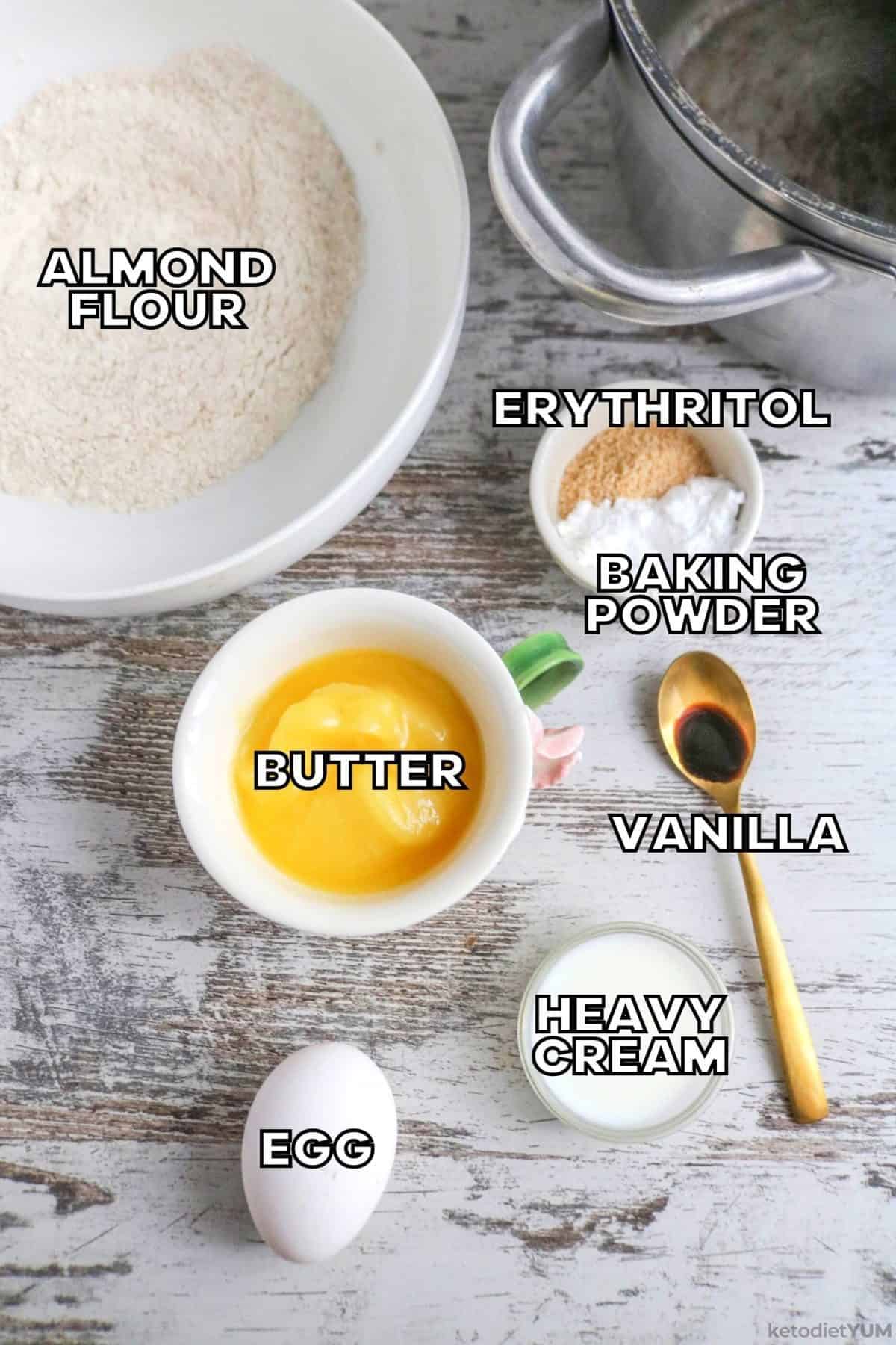 Keto Donut Hole Ingredients