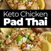 Keto Pad Thai Easy Dinner Idea