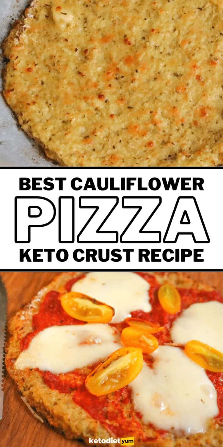 Best Keto Cauliflower Pizza Crust Keto Diet Yum