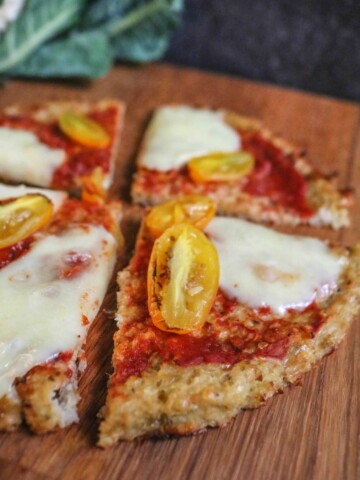 Cauliflower Pizza Crust